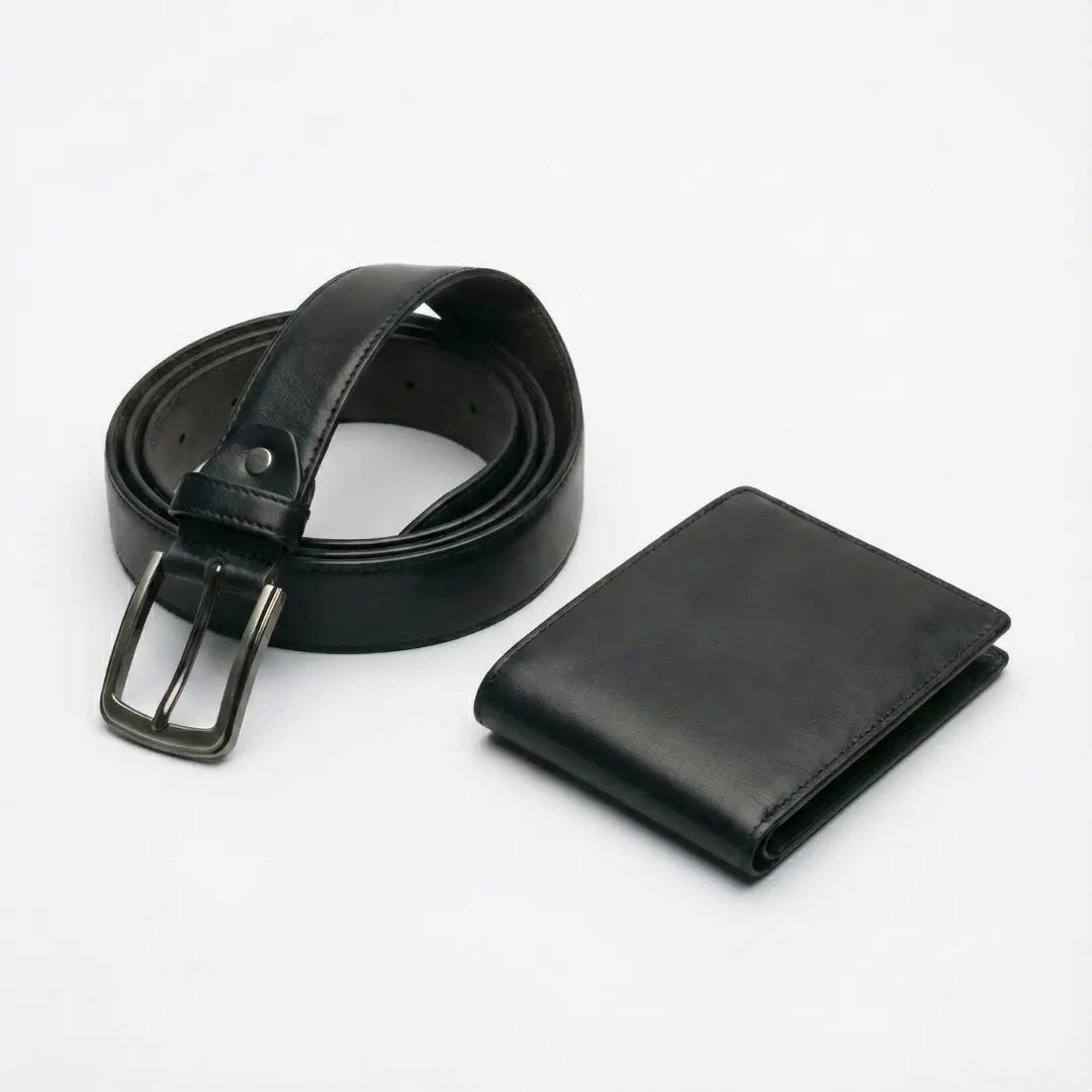 Men’s Oxford Shoes – Premium Leather Elegance with Complimentary Belt & Wallet - Beaumont & Lane