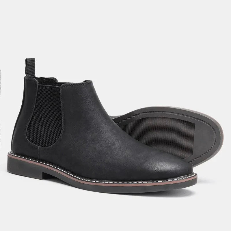 Men's Leather Chelsea Boots - Beaumont & Lane