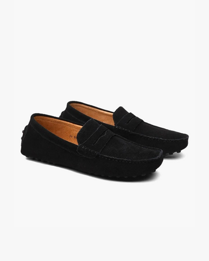 Suede Driver Loafers - Beaumont & Lane