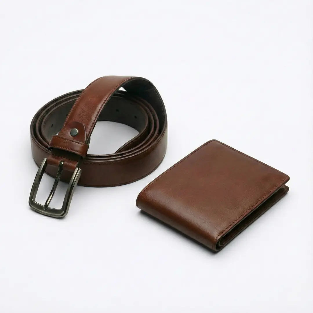 Men’s Oxford Shoes – Premium Leather Elegance with Complimentary Belt & Wallet - Beaumont & Lane