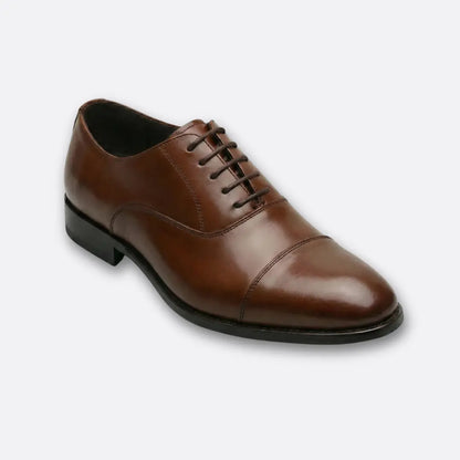 Men’s Oxford Shoes – Premium Leather Elegance with Complimentary Belt & Wallet - Beaumont & Lane