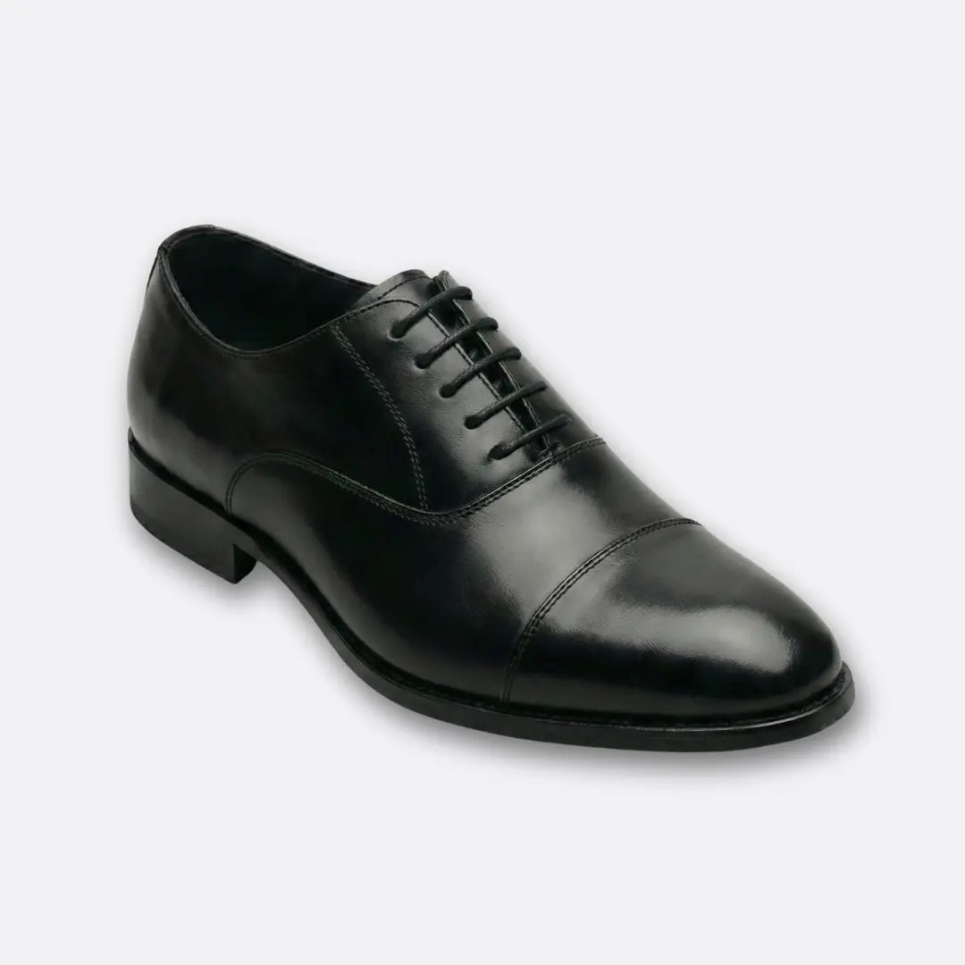 Men’s Oxford Shoes – Premium Leather Elegance with Complimentary Belt & Wallet - Beaumont & Lane