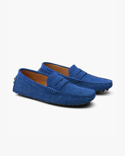 Suede Driver Loafers - Beaumont & Lane