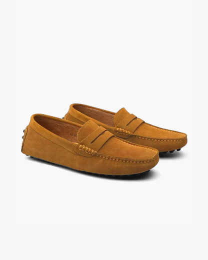 Suede Driver Loafers - Beaumont & Lane