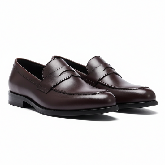Genuine Leather Loafers - Beaumont & Lane