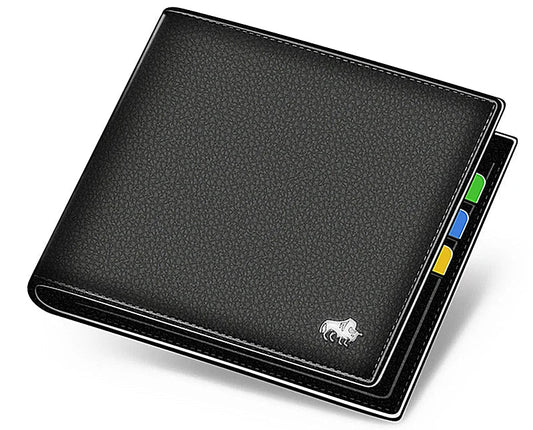 Beaumont & Lane Men’s Genuine Leather Wallet – Classic Premium Accessory for Everyday Elegance