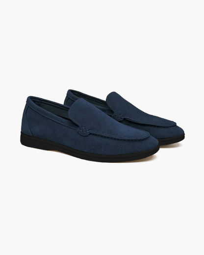 Premium Suede Loafers - Black Soles Beaumont & Lane