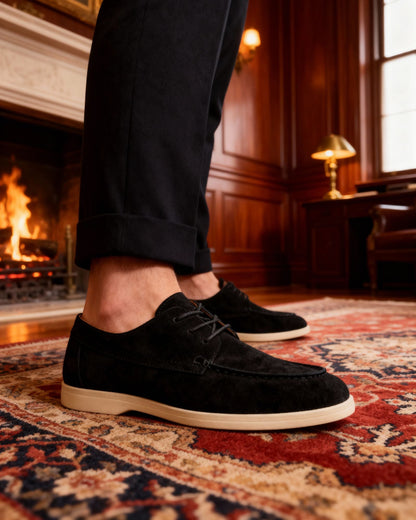 Premium Suede Lace Shoes - Beaumont & Lane