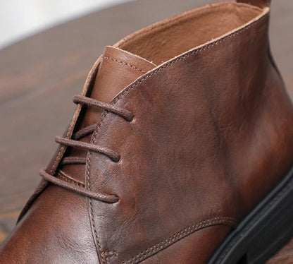 Men's Genuine Leather Boots - Beaumont & Lane