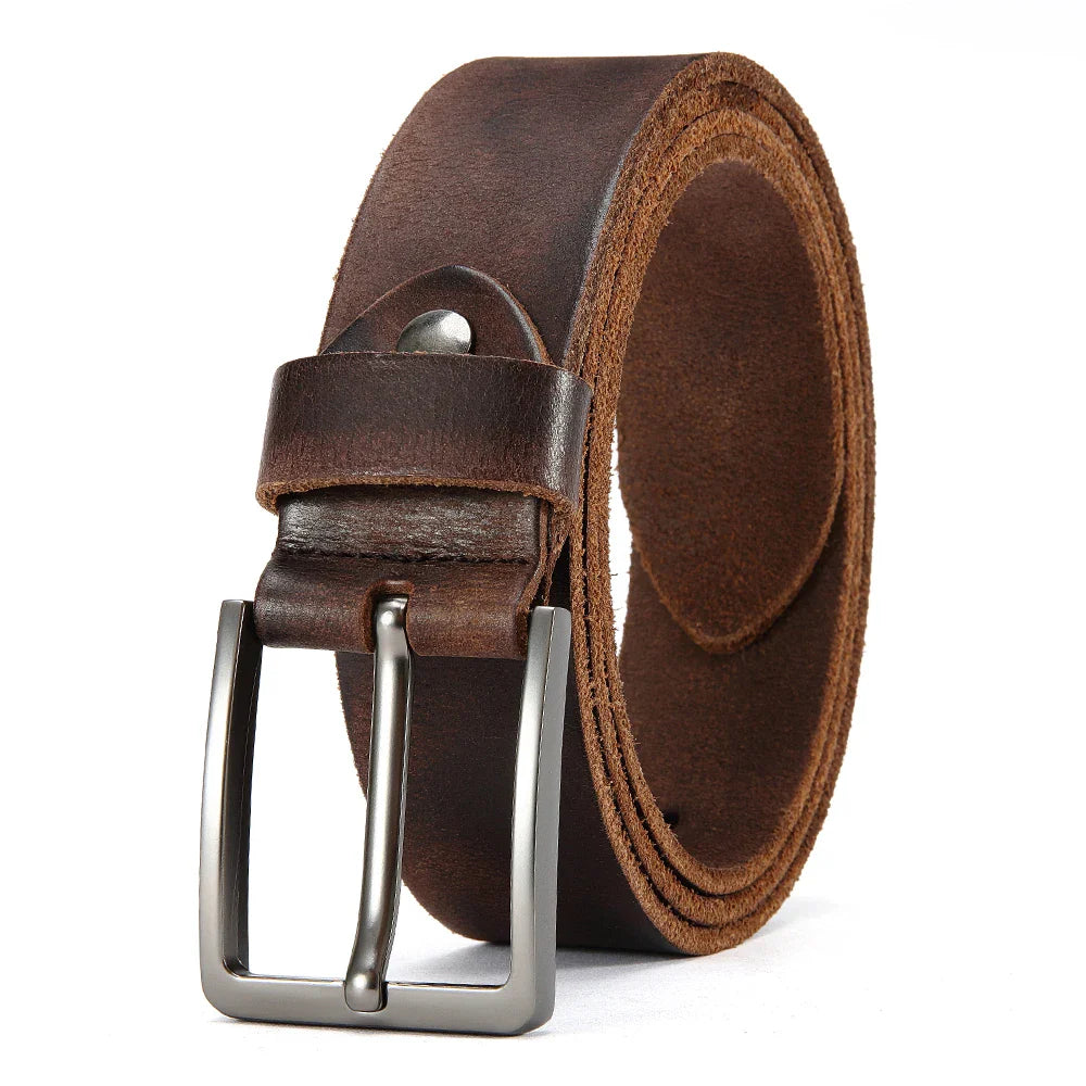 Men’s Premium Genuine Leather Belt by Beaumont & Lane – Natural Look & Sophisticated Appeal