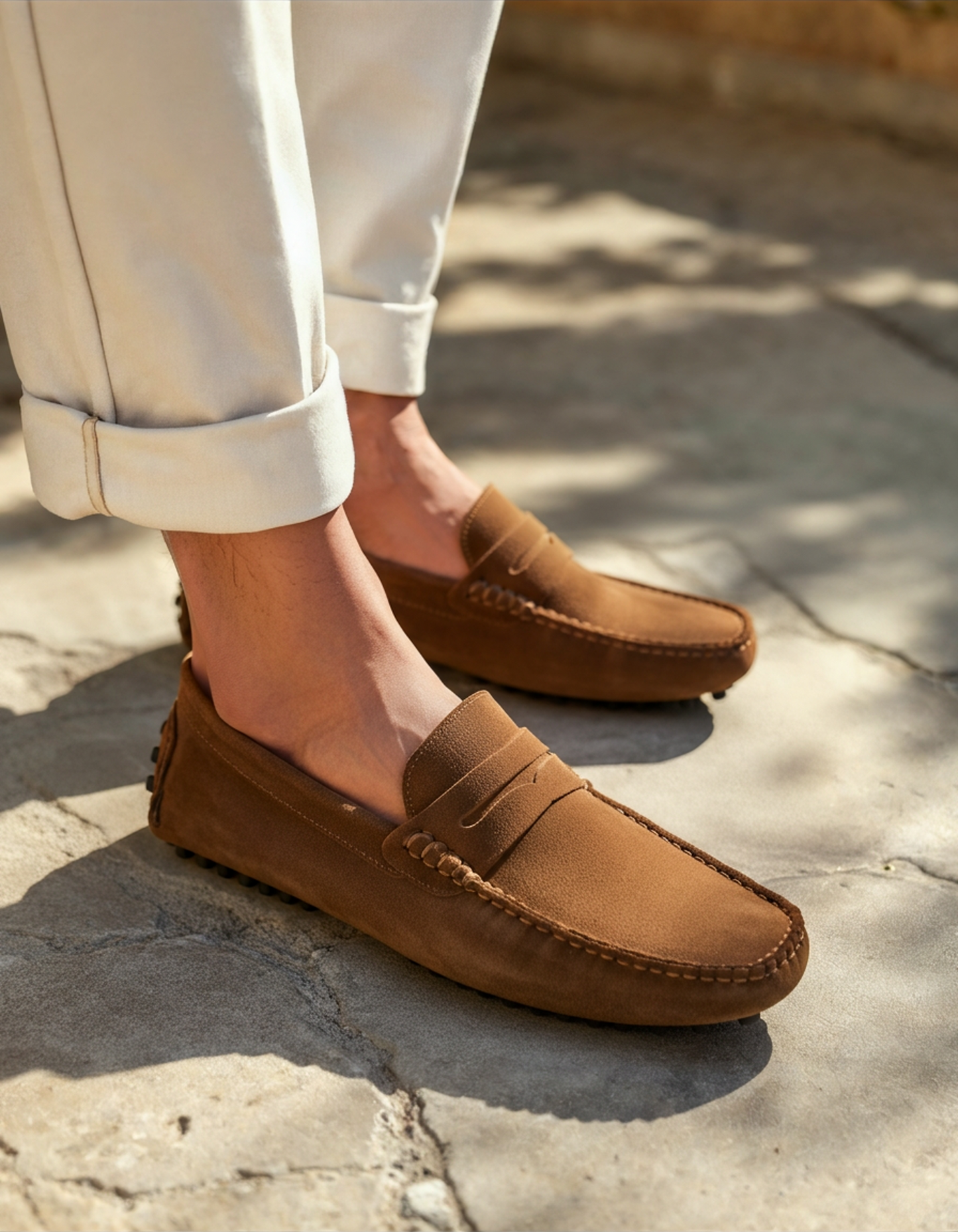 Suede Driver Loafers - Beaumont & Lane