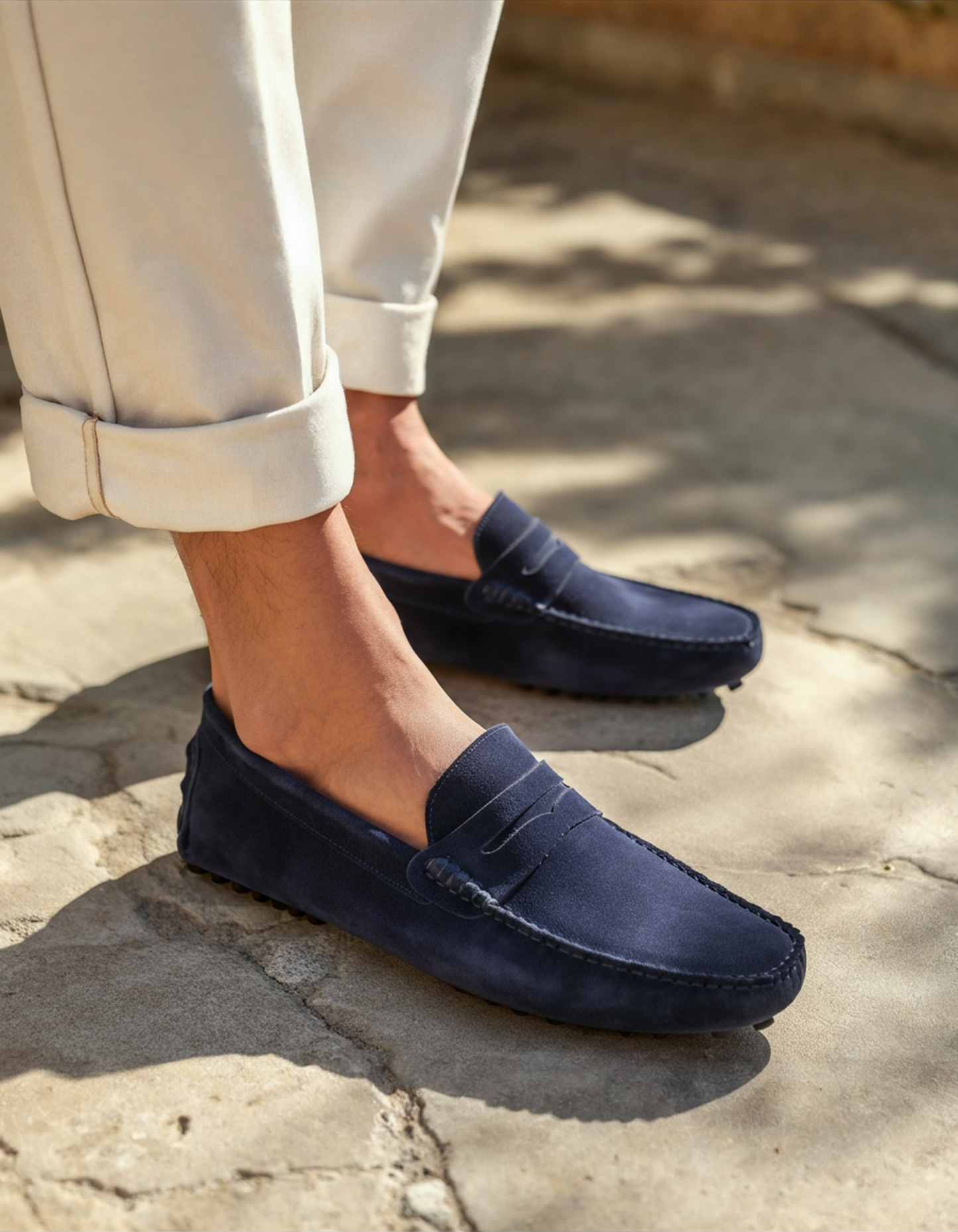 Suede Driver Loafers - Beaumont & Lane