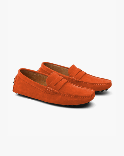 Suede Driver Loafers - Beaumont & Lane